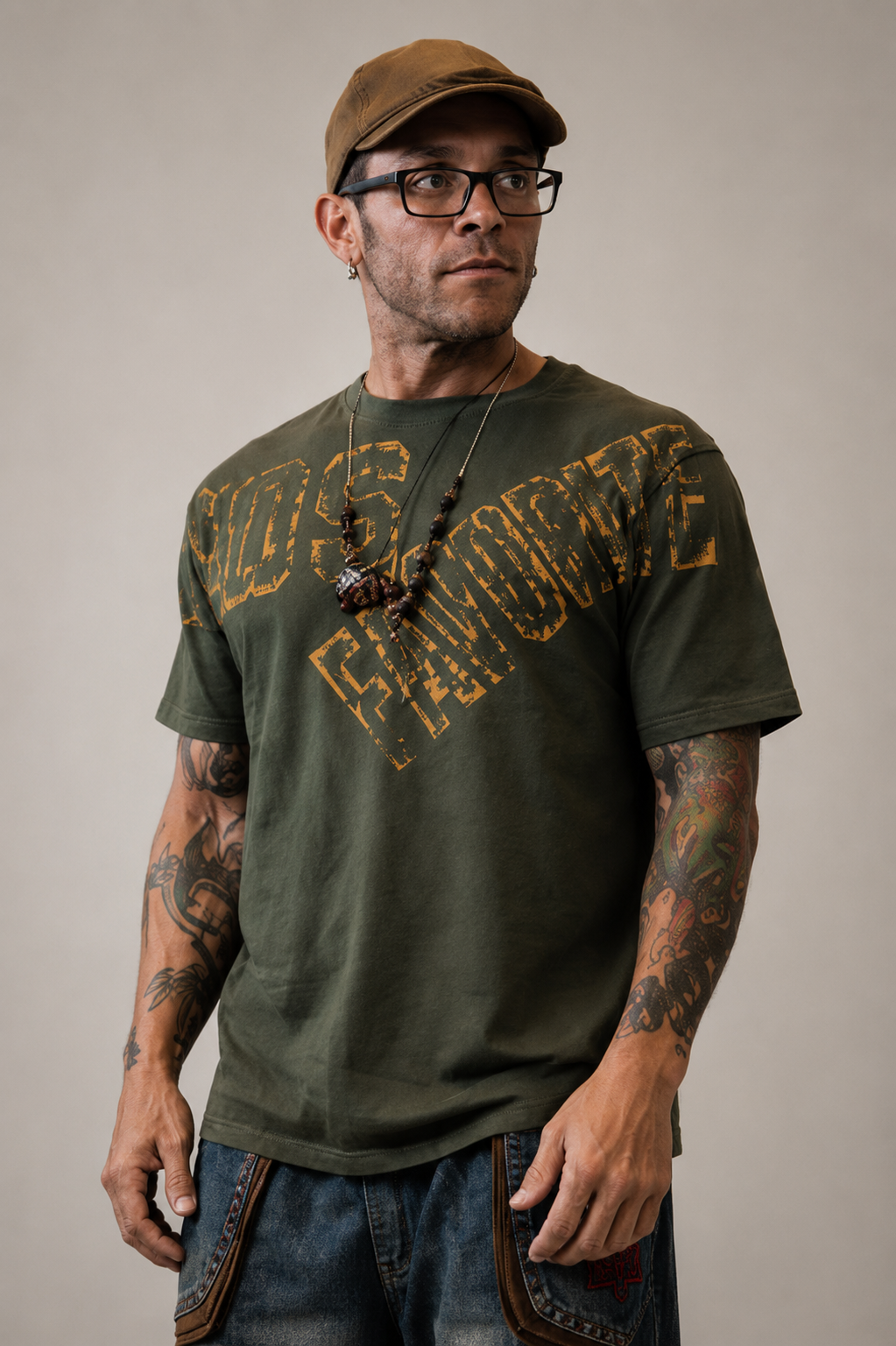 Gods Favorite Bleached Tee