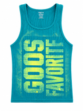 Green Bleached Gods Favorite Tank Top